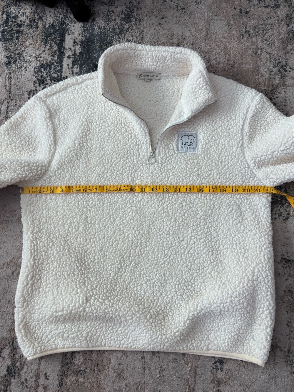 Ivory Ella Sherpa pullover - Picture 4 of 7